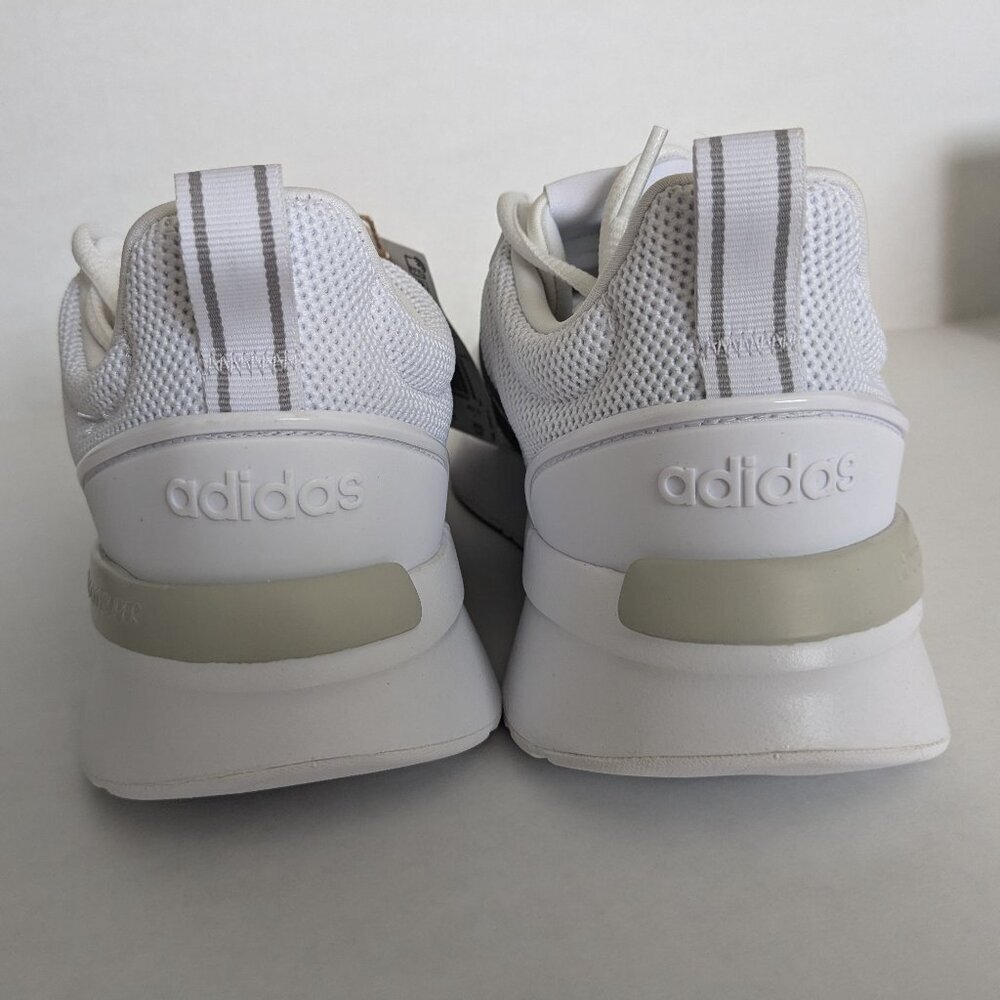 Adidas Racer TR21 Shoes Women's Size 10.5 Cloud White/Silver Sneaker NWT - Picture 9 of 13
